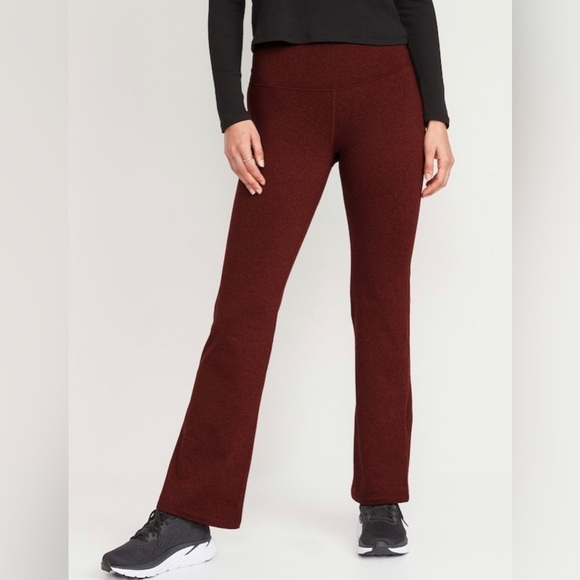 NWT! High-Waisted CozeCore Boot-Cut Leggings for Women -Size Small 🏋️ - Picture 1 of 9